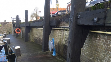 Restauratie Kademuren Stadshaven Veere